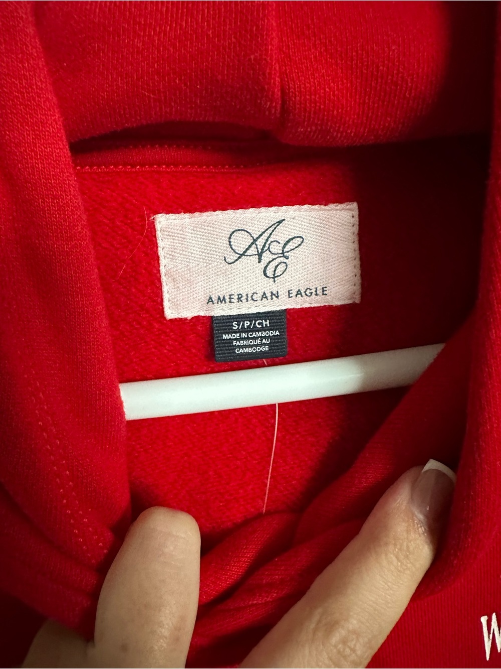 TSITP AE Whale of a Tale Red Graphic Hoodie Sweatshirt - Picture 6 of 6